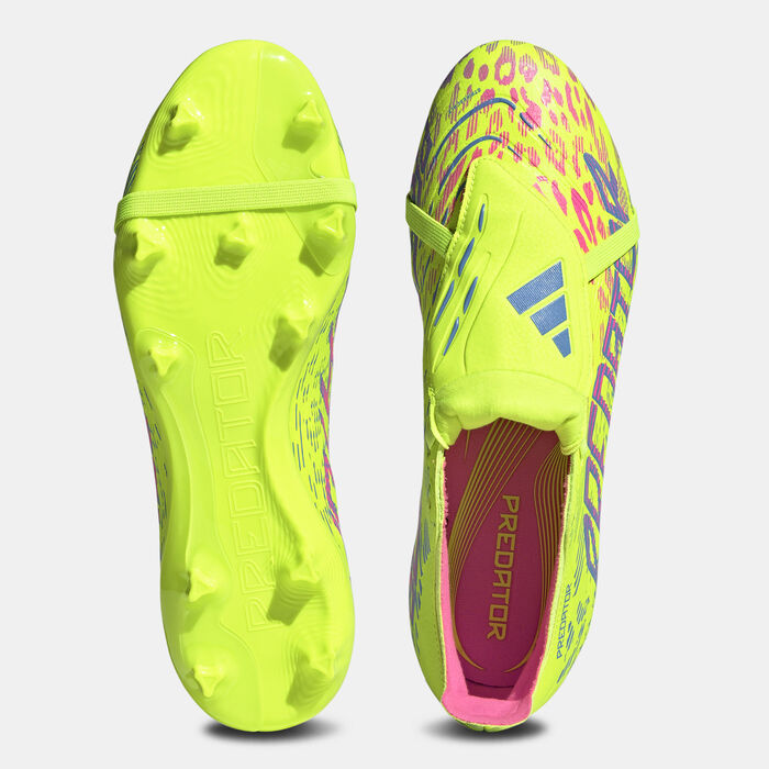 adidas Predator League Fold-Over Tongue Football Shoes Pink image number 4
