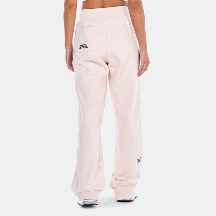 adidas Originals Women's X Hello Kitty Sweatpants Pink adidas Originals Women's X Hello Kitty Sweatpants Pink image number 1