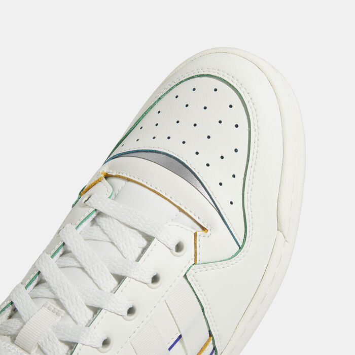 adidas Originals Men's Forum Exhibit Mid Shoe White adidas Originals Men's Forum Exhibit Mid Shoe White image number 4