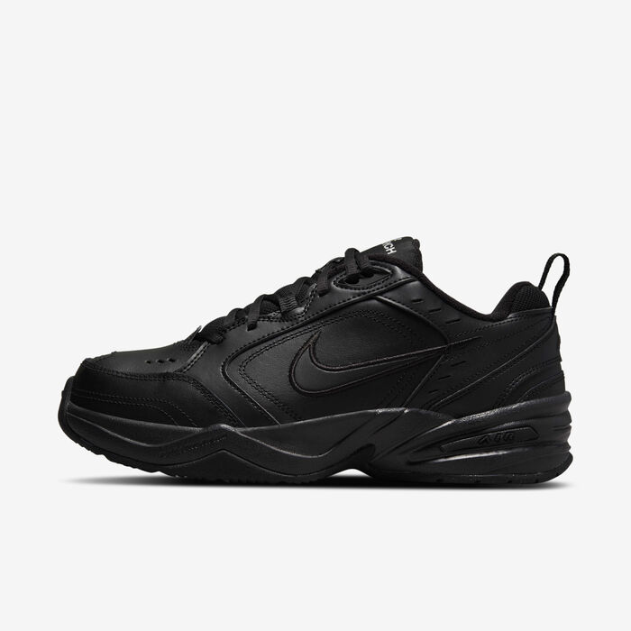 Nike Men's Air Monarch IV Workout Shoes Black Nike Men's Air Monarch IV Workout Shoes Black image number 0