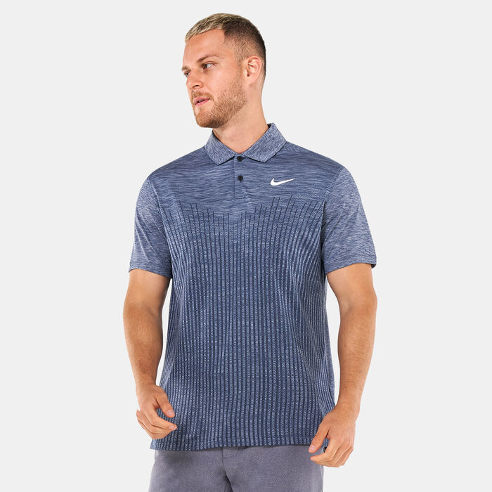 Nike Men's Dri-FIT ADV Vapor Engineered Jacquard Polo Shirt Blue Nike Men's Dri-FIT ADV Vapor Engineered Jacquard Polo Shirt Blue image number 0