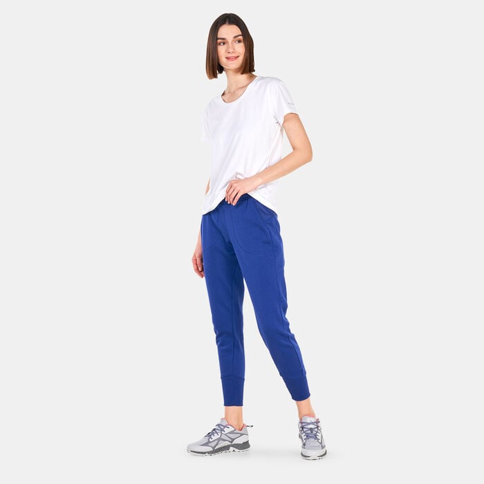 Columbia Women's Lodge Knit Joggers Blue Columbia Women's Lodge Knit Joggers Blue image number 2