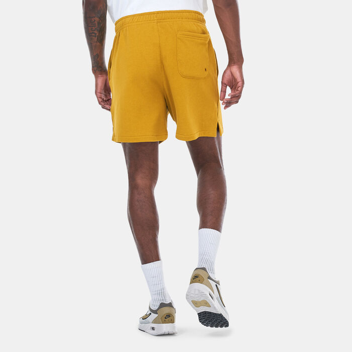 Nike Men's Club Fleece Flow Shorts yellow Nike Men's Club Fleece Flow Shorts yellow image number 1