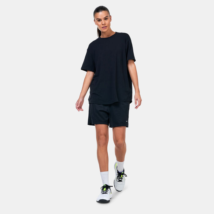 Nike Women's One Dri-FIT Training Top Black Nike Women's One Dri-FIT Training Top Black image number 2