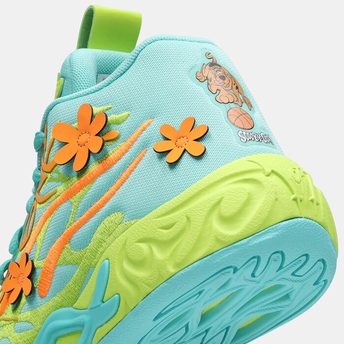 Shop PUMA Kids' Lamelo Ball Scooby-Doo Basketball Shoes Blue