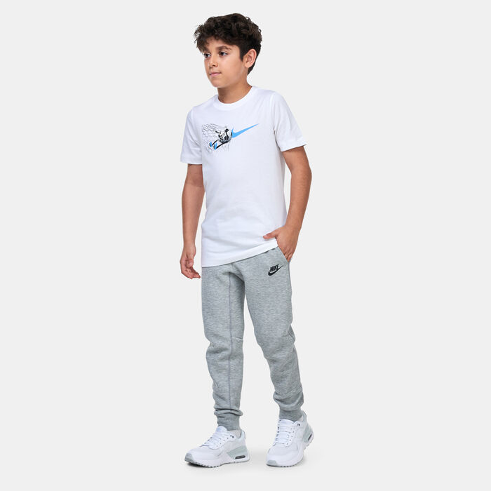 Nike Kids' Sportswear Tech Fleece Joggers (Older Kids) Grey image number 2