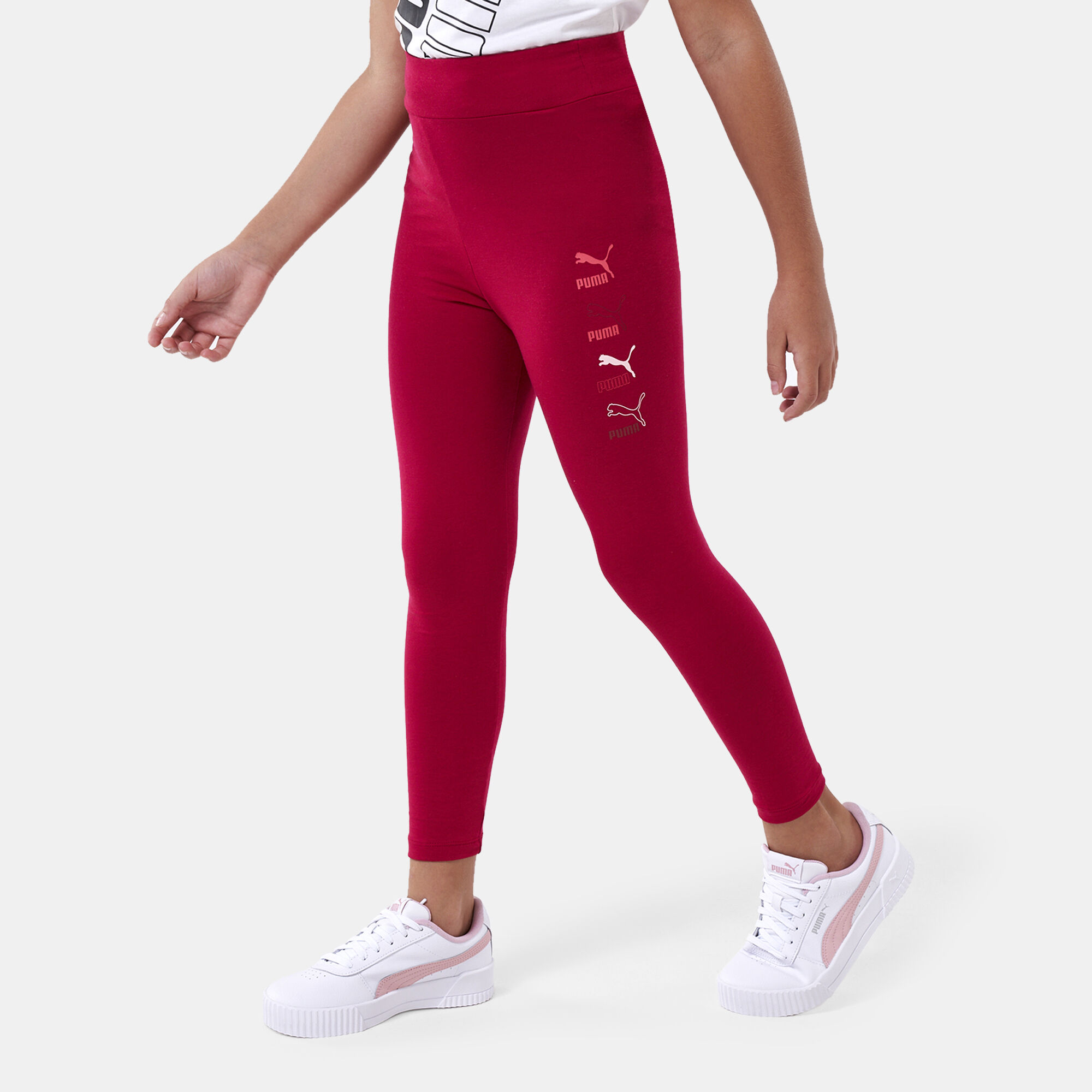 Puma red leggings store