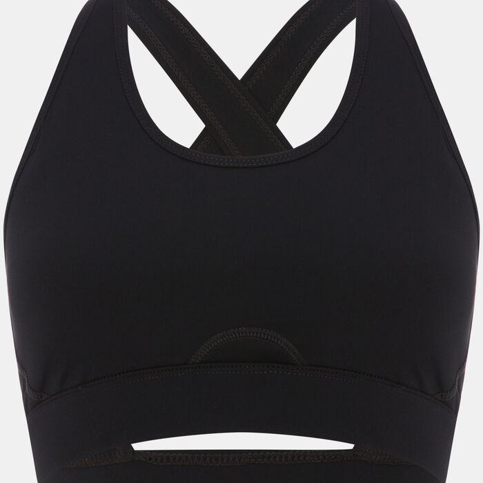 Sun and Sand Sports Women's Active Medium-Support Sports Bra Black image number 2