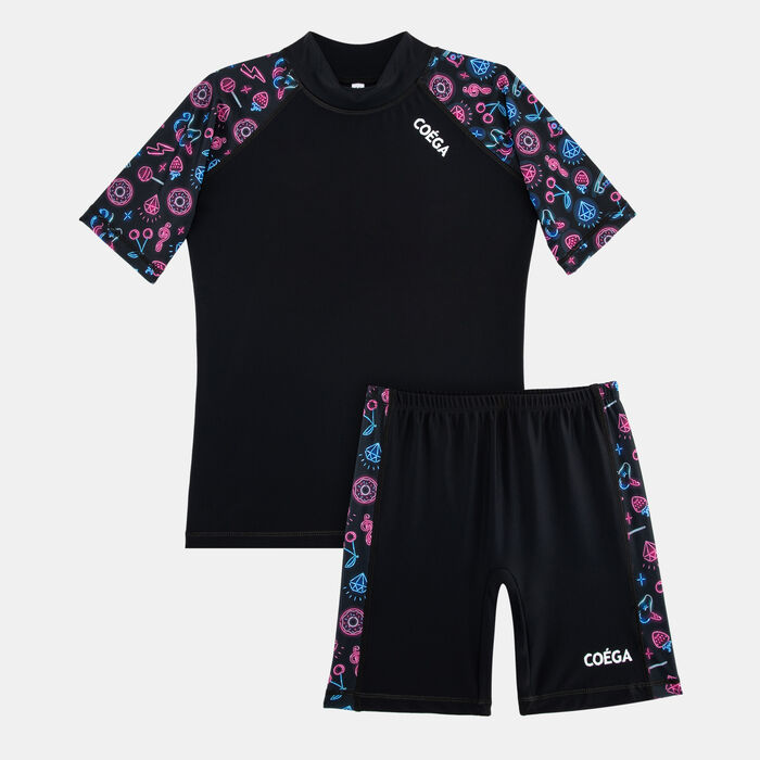 COEGA Kids' 2-Piece Swimsuit Black COEGA Kids' 2-Piece Swimsuit Black image number 0