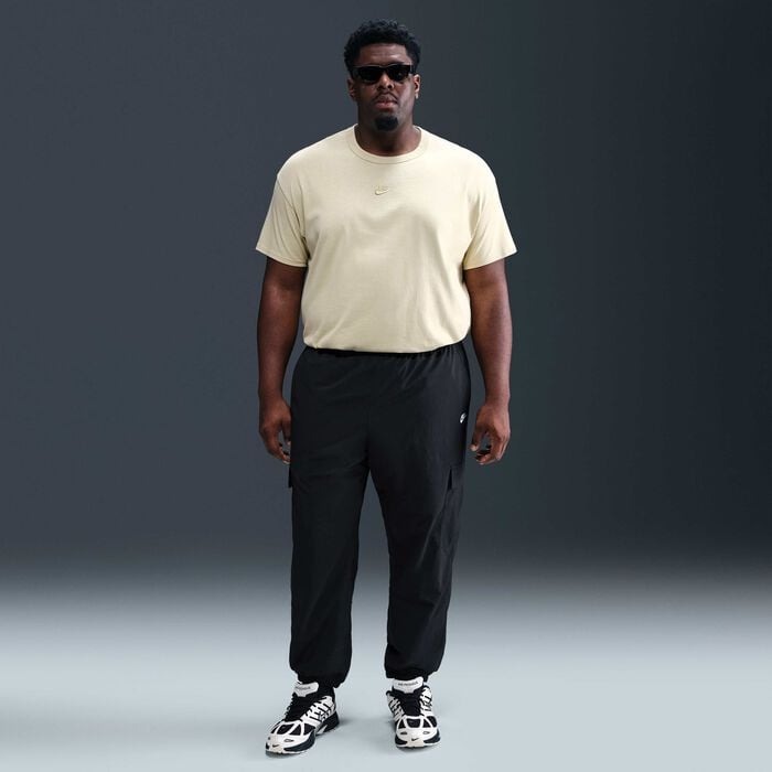 Nike Men's Club Woven Cargo Pants Black Nike Men's Club Woven Cargo Pants Black image number 8