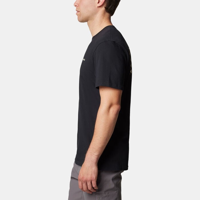 Columbia Men's North Cascades T-Shirt Black Columbia Men's North Cascades T-Shirt Black image number 2