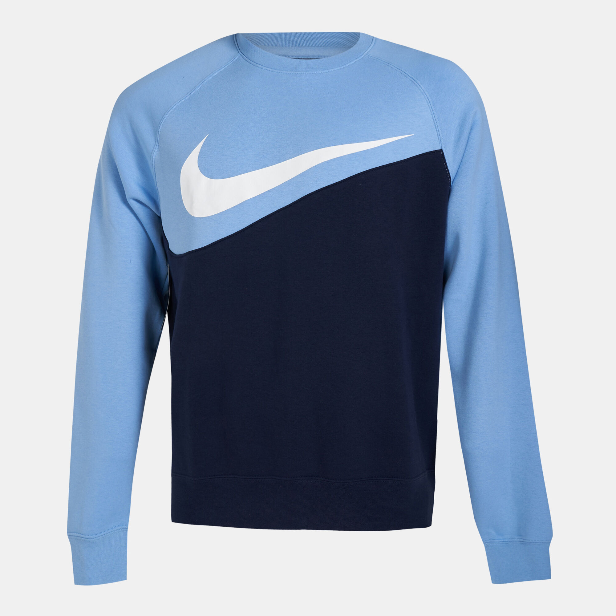 Nike big swoosh bleu hot sale