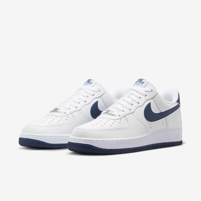 Nike Men's Air Force 1 '07 Shoes White Nike Men's Air Force 1 '07 Shoes White image number 4
