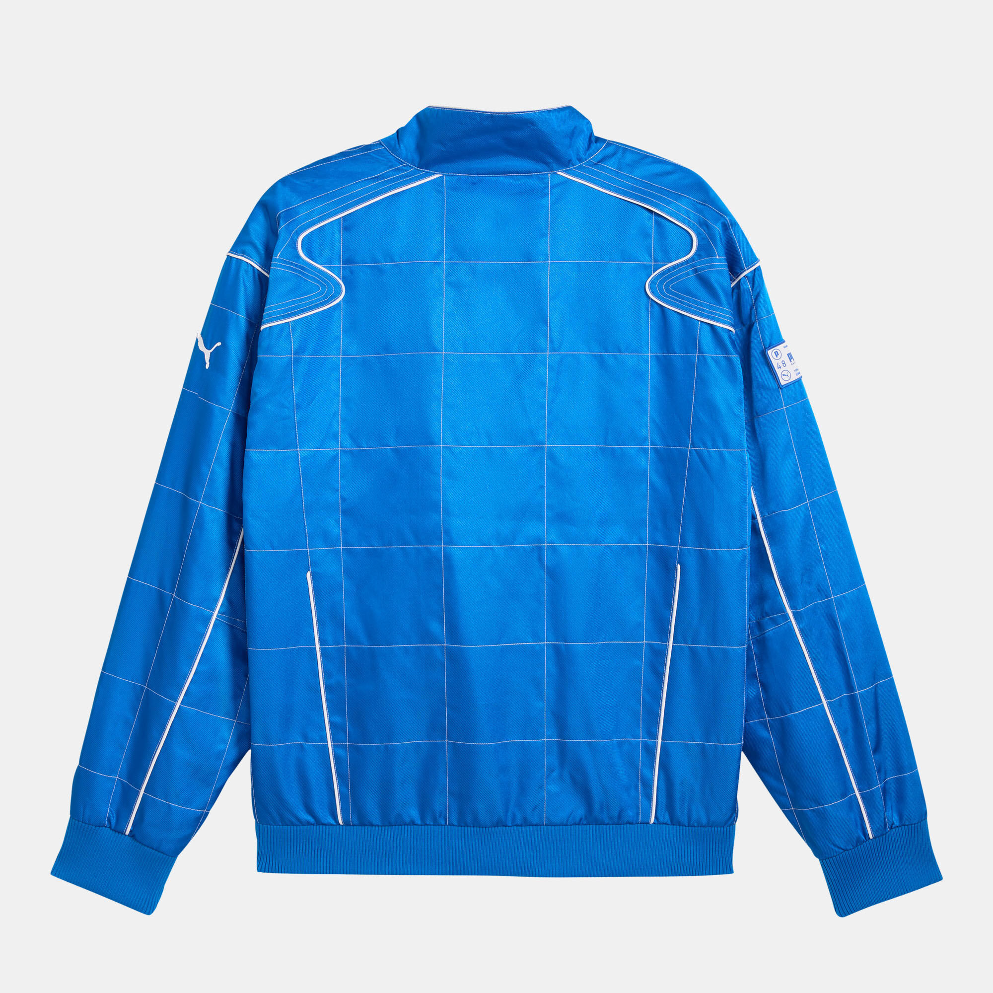 Shop PUMA ARCHIVE SEASONAL Racer Jacket Blue Online in KSA -SSS