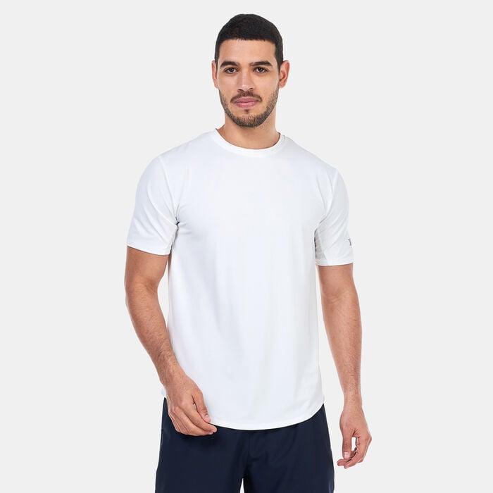 Sun and Sand Sports Men's Mesh Flex Training T-Shirt White Sun and Sand Sports Men's Mesh Flex Training T-Shirt White image number 0