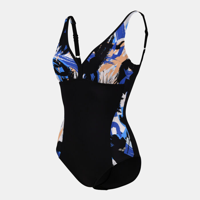 Arena Women's Bodylift Pamela One-Piece Swimsuit Black Arena Women's Bodylift Pamela One-Piece Swimsuit Black image number 0
