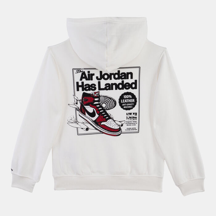 Jordan Kids' Air Jordan Has Landed Hoodie yellow Jordan Kids' Air Jordan Has Landed Hoodie yellow image number 1