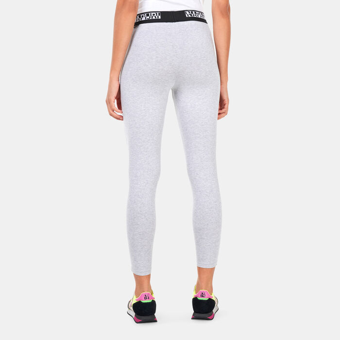 Napapijri Women's M-Box Leggings Grey Napapijri Women's M-Box Leggings Grey image number 1