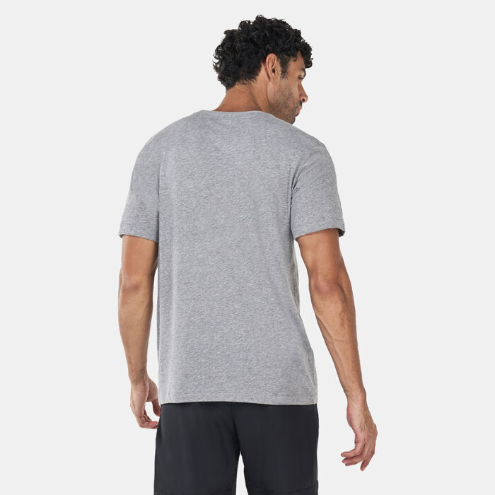 Nike Men's Dri-FIT Training T-Shirt Grey Nike Men's Dri-FIT Training T-Shirt Grey image number 1