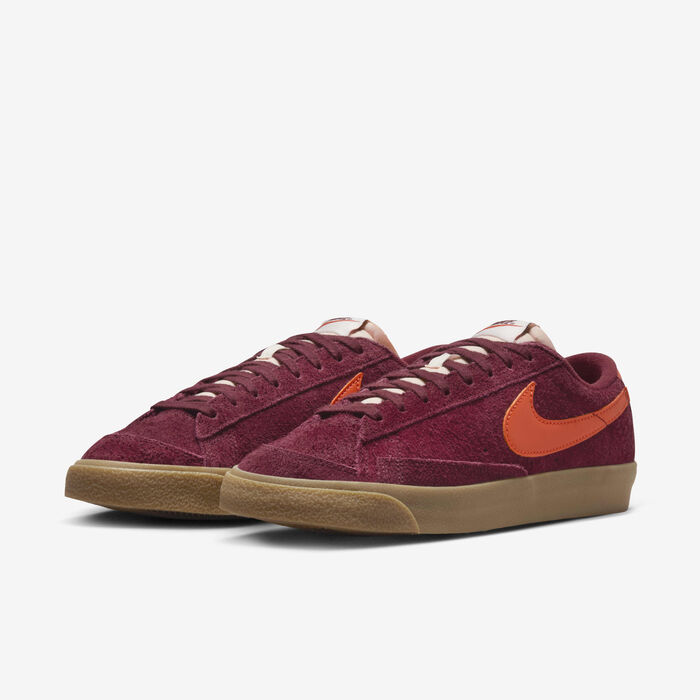Nike Women's Blazer Low '77 Vintage Shoes Red Nike Women's Blazer Low '77 Vintage Shoes Red image number 4