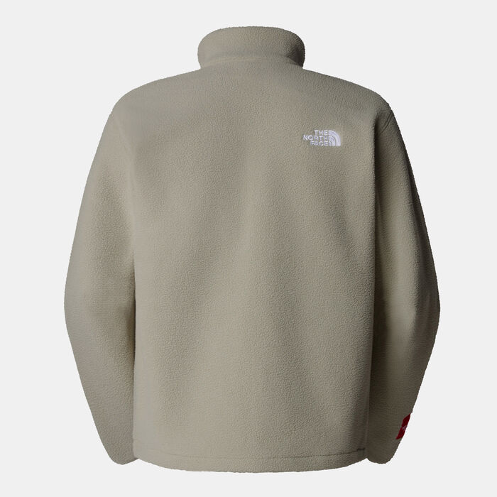 The North Face Men's Fleeski Full-Zip Fleece Jacket Grey The North Face Men's Fleeski Full-Zip Fleece Jacket Grey image number 1
