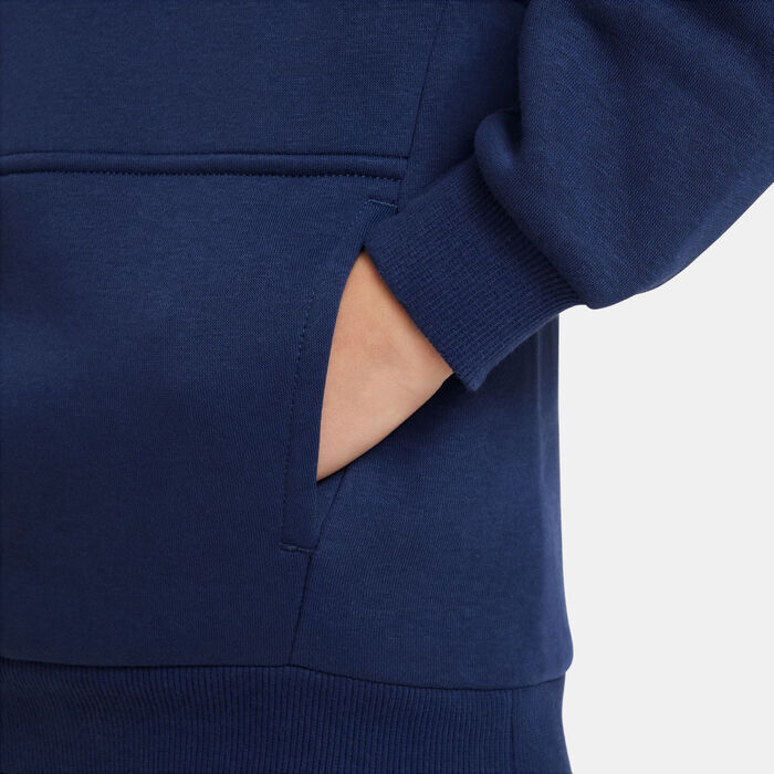 Nike Kids' Sportswear Club Fleece Hoodie Blue image number 4