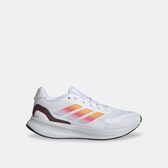 adidas Kids' Runfalcon 5 Shoes White adidas Kids' Runfalcon 5 Shoes White image number 0