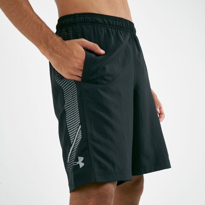 Under Armour Men’s Woven Graphic Shorts Black Under Armour Men’s Woven Graphic Shorts Black image number 3