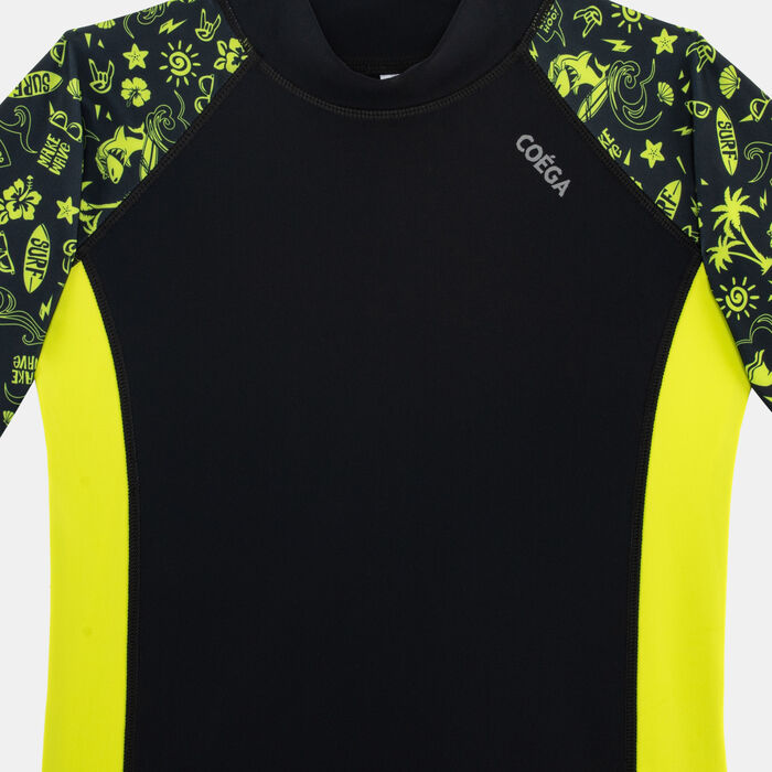 COEGA Kids' Swimming Rashguard Black COEGA Kids' Swimming Rashguard Black image number 2