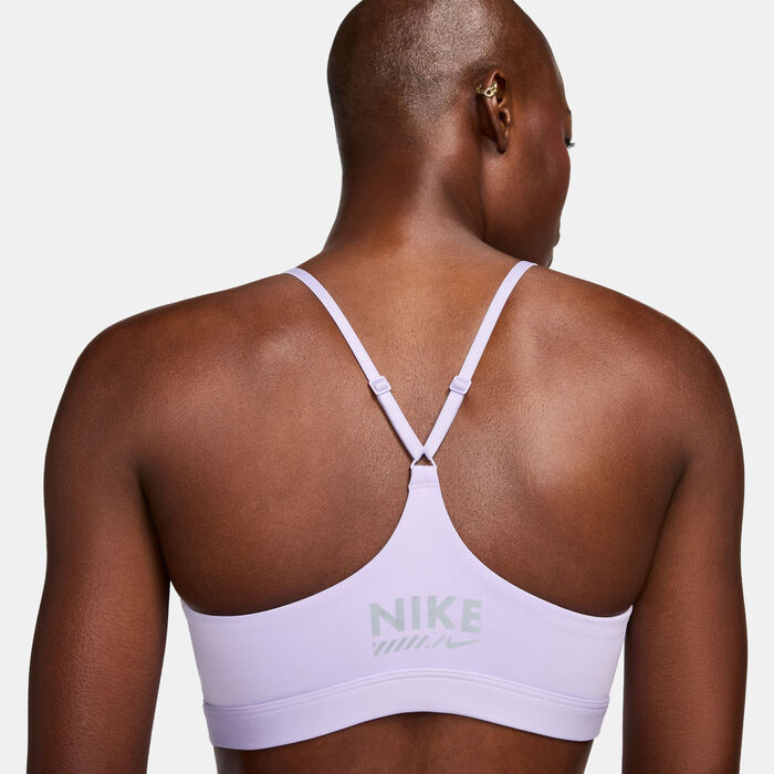 Nike Women's Indy Light-Support Sports Bra Purple image number 4