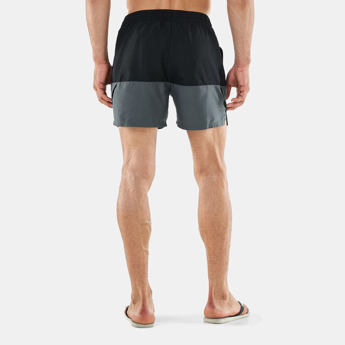 Nike Swim Men's Split Swim Trunks Black Nike Swim Men's Split Swim Trunks Black image number 1
