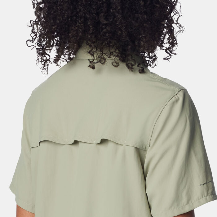 Columbia Women's Silver Ridge 3.0 Hiking Shirt Green image number 3