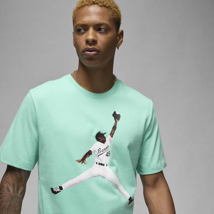 Jordan Men's Flight MVP T-Shirt Green Jordan Men's Flight MVP T-Shirt Green image number 2