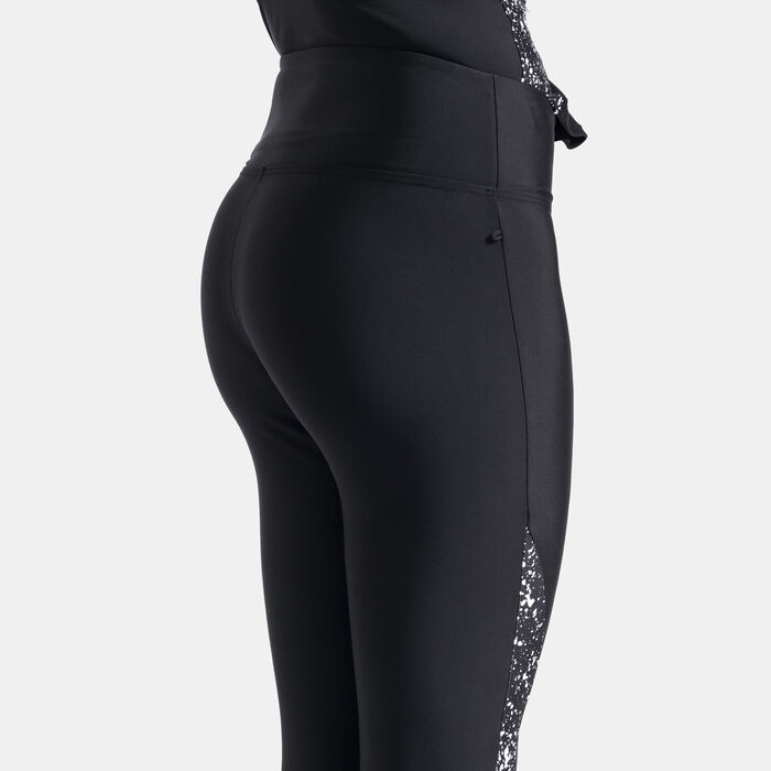 Arena Women's Modesty 3/4 Swimming Leggings Black Arena Women's Modesty 3/4 Swimming Leggings Black image number 3