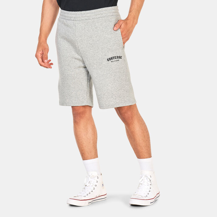 Converse All Star Single Screen Print Shorts Grey Converse All Star Single Screen Print Shorts Grey image number 0