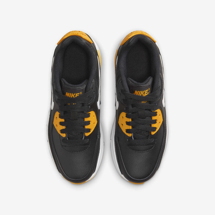 Nike Kids' Air Max 90 LTR Shoes Black image number 3