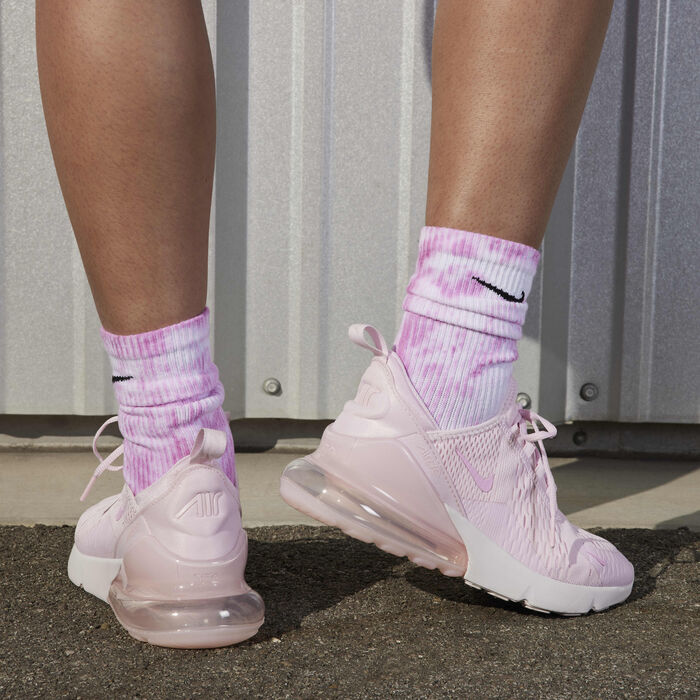 Nike Women's Air Max 270 Shoes Pink Nike Women's Air Max 270 Shoes Pink image number 1