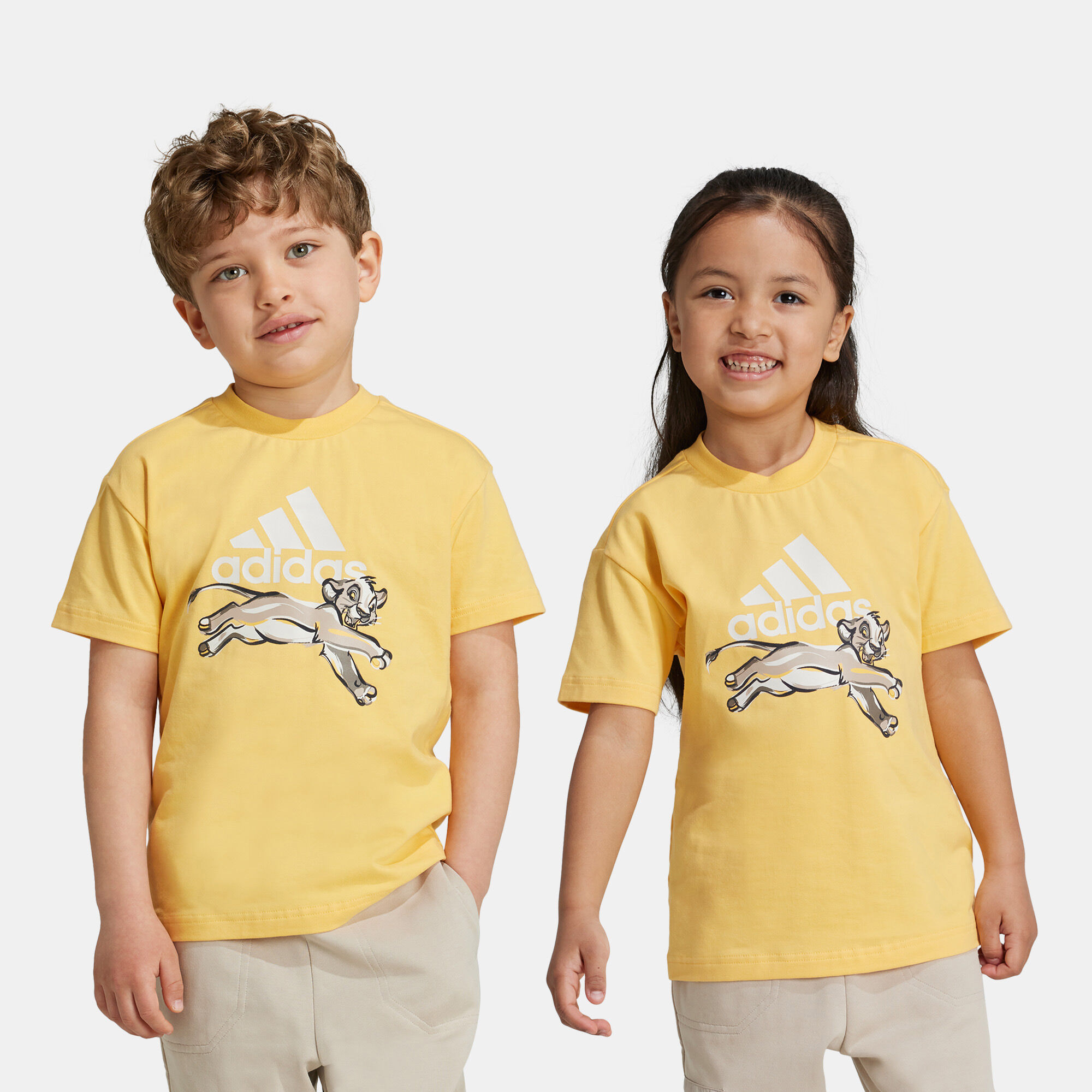 Kids Disney Lion King T Shirt Younger Kids Orange adidas in KSA SSS