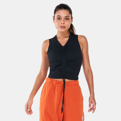 Nike Women's Yoga Dri-FIT Tank Top White