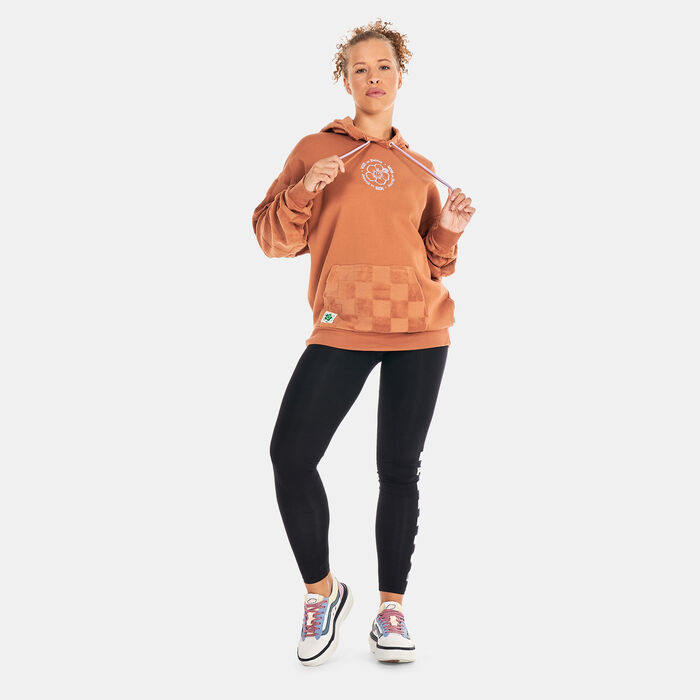 Vans Women's x EM on Holiday Hoodie Brown Vans Women's x EM on Holiday Hoodie Brown image number 2