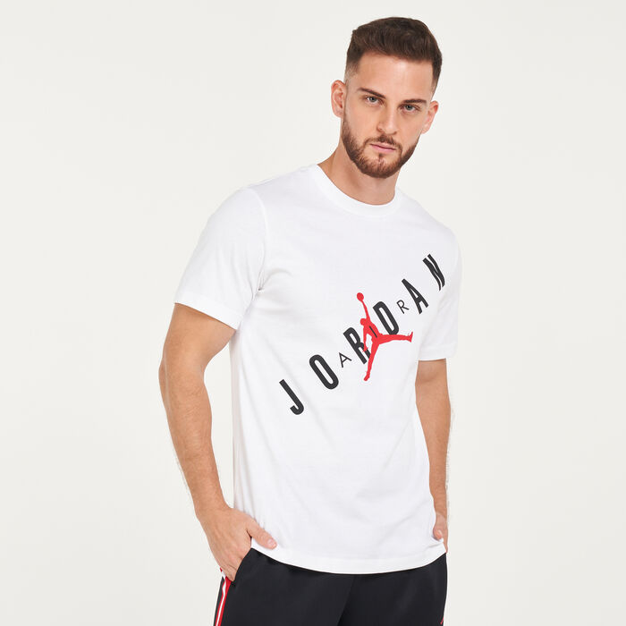 Jordan Men's Jumpman Air HBR T-Shirt White Jordan Men's Jumpman Air HBR T-Shirt White image number 0