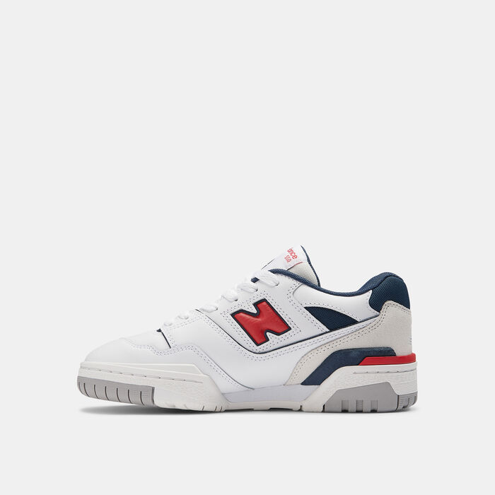 New Balance Kids' BB550 Shoes White New Balance Kids' BB550 Shoes White image number 2