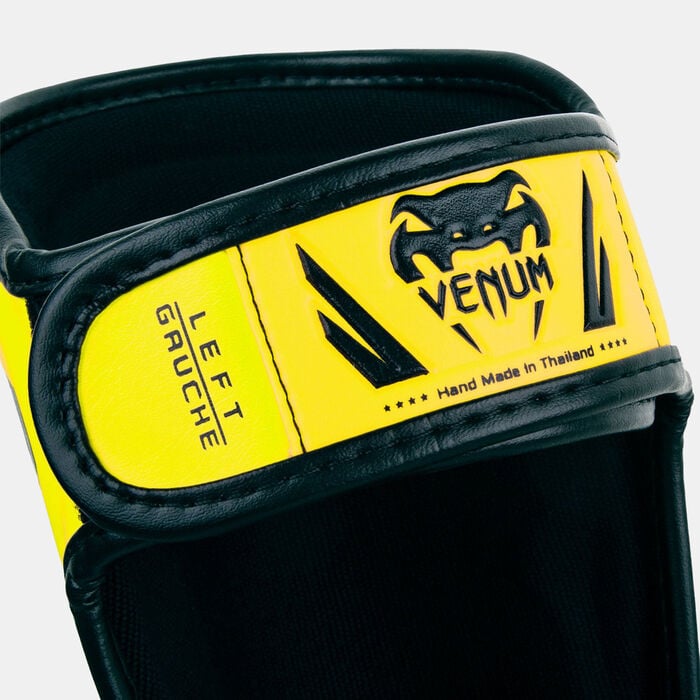 Venum Kids' Elite Shin Guards yellow Venum Kids' Elite Shin Guards yellow image number 2