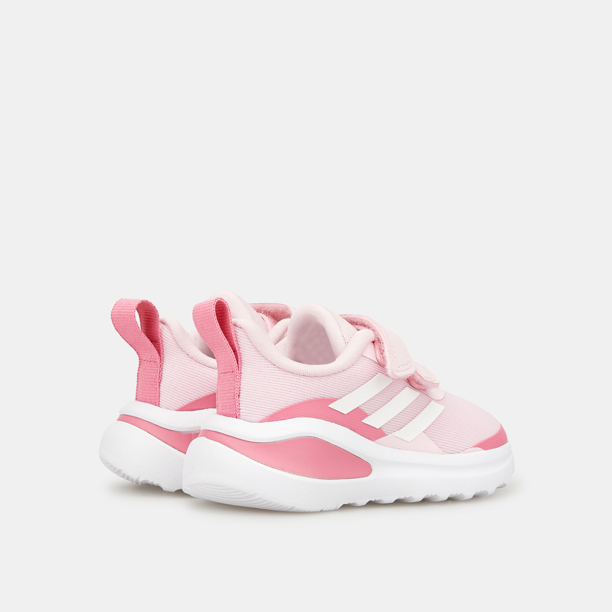 Buy adidas Kids FortaRun Double Strap Running Shoe Pink in KSA SSS