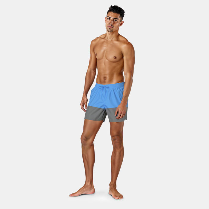 Nike Swim Men's Split Swimming Trunks Blue Nike Swim Men's Split Swimming Trunks Blue image number 2