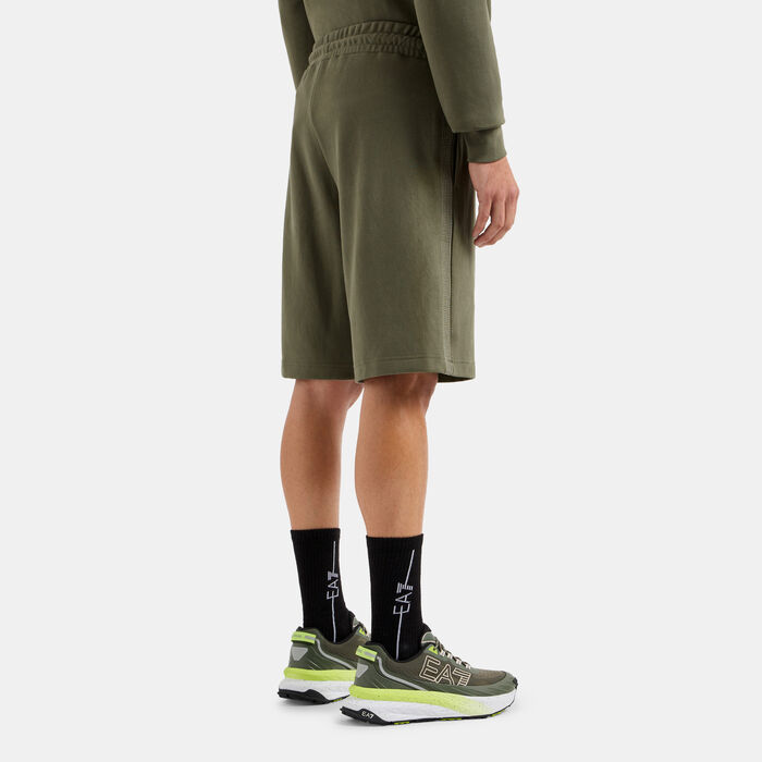EA7 Emporio Armani Men's Logo Series Shorts Green EA7 Emporio Armani Men's Logo Series Shorts Green image number 1