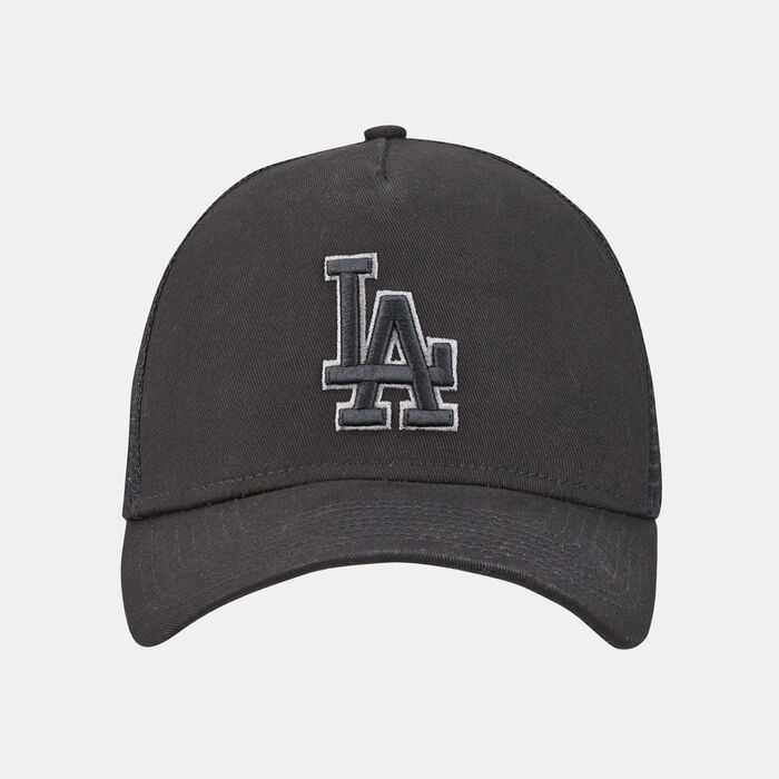 New Era Men's MLB Los Angeles Dodgers T A-Frame Trucker Cap Black New Era Men's MLB Los Angeles Dodgers T A-Frame Trucker Cap Black image number 0