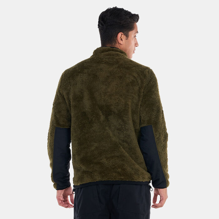 Timberland Men's High Pile Fleece Jacket Green image number 1