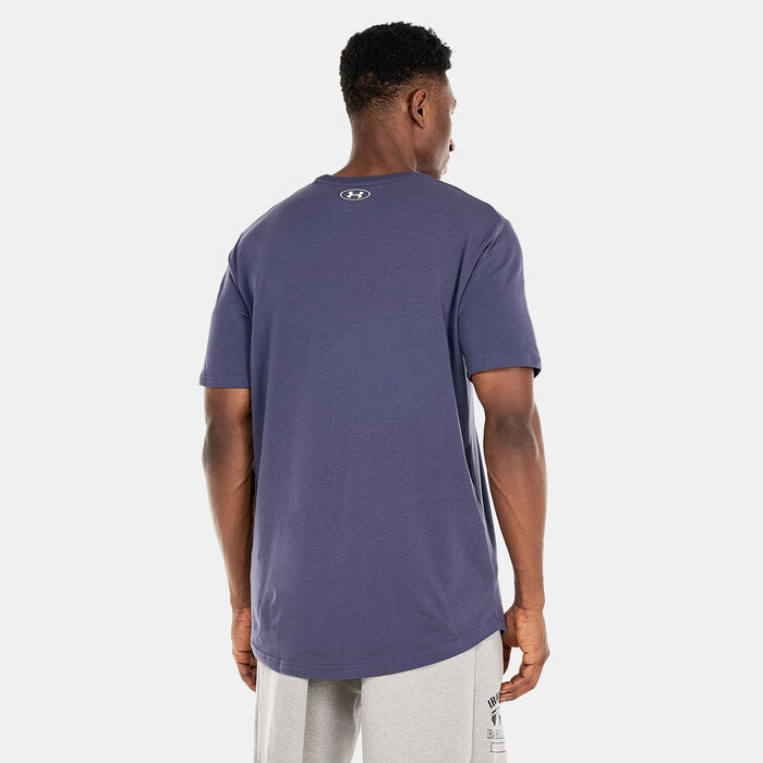 Under Armour Men's Project Rock WW Disruption T-Shirt Purple Under Armour Men's Project Rock WW Disruption T-Shirt Purple image number 1