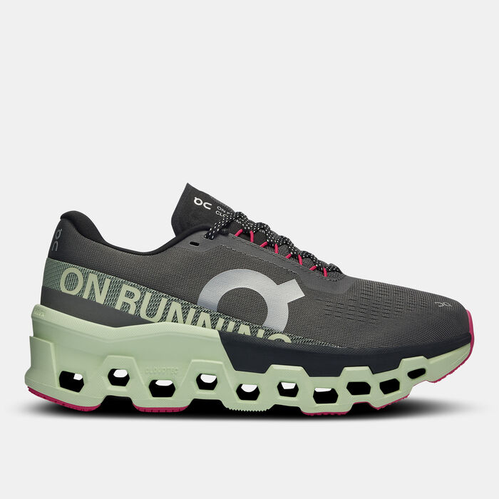 On Women's Cloudmonster 2 Running Shoes Grey On Women's Cloudmonster 2 Running Shoes Grey image number 0